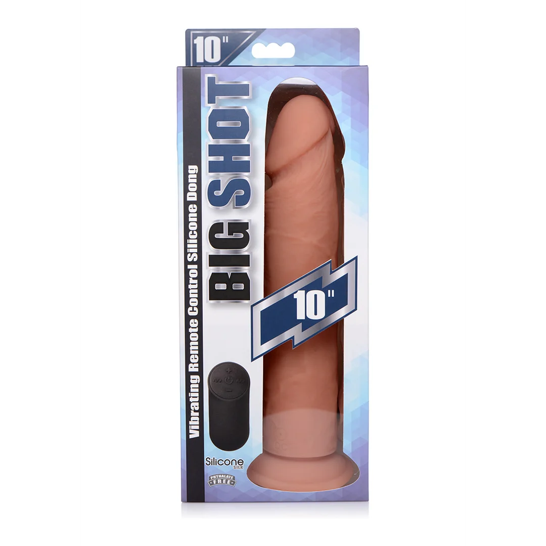 Curve Toys vibrierender Silikondildo mit Fernbedienung – Bild 2