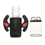 Automatische masturbator met 9 standen – Transparant/Zwart - Afbeelding 4