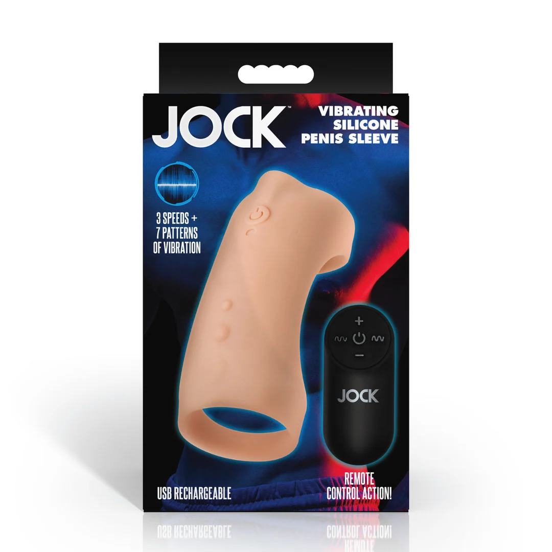 Gaine pénienne vibrante en silicone Curve Toys – Image 2