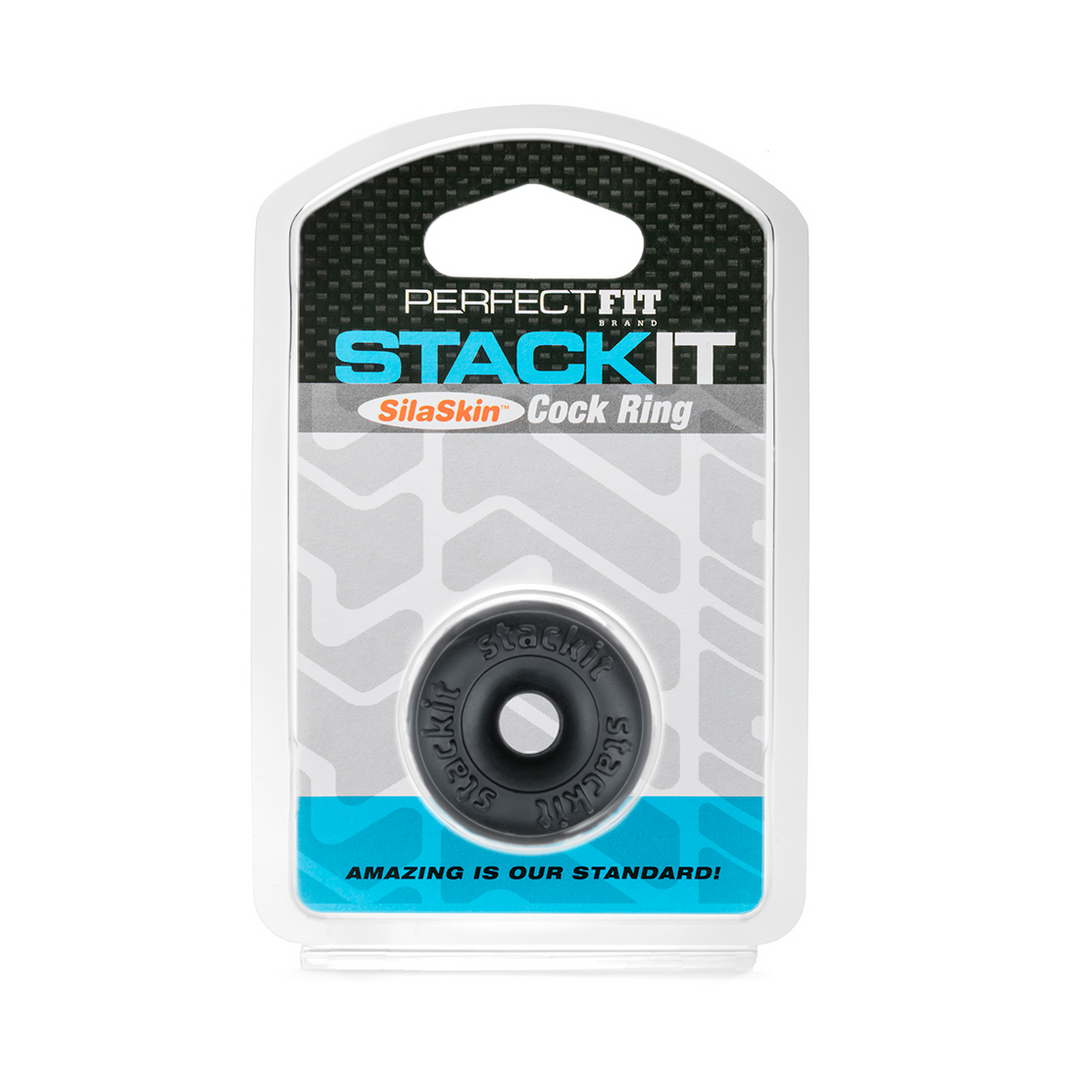 CR-13B-2 Niet-vibrerende cockring met ultra-zacht materiaal – Stackit - Afbeelding 1