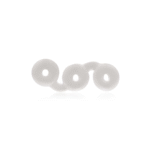 Cockring met superzacht materiaal – Triple Donut - Afbeelding 5