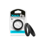 Niet-vibrerende cockring met 2-pack – #15 Xact-Fit - Afbeelding 4