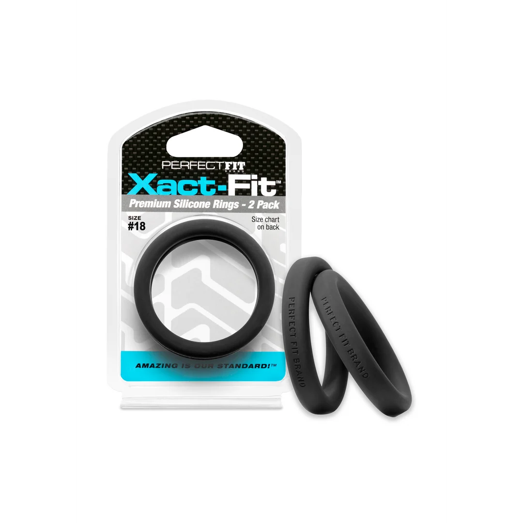 PerfectFit Xact Fit Penisringe Größe #18, 2er Pack – Bild 4