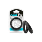 Niet-vibrerende cockring met Xact-Fit pasvorm – Cockring 2-Pack - Afbeelding 4