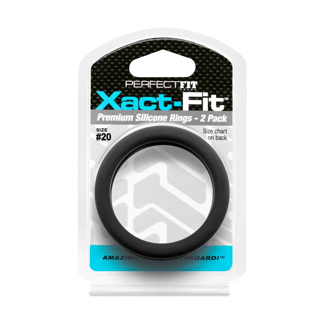 PerfectFit Xact Fit penisringen maat #20, 2 pack - Afbeelding 1