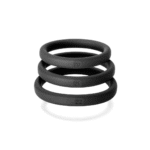 Niet-vibrerende cockring met 3 ringen – L/XL - Afbeelding 2