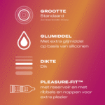 Dunne condooms met extra glijmiddel – 10 stuks – Durex Thin Feel - Afbeelding 5