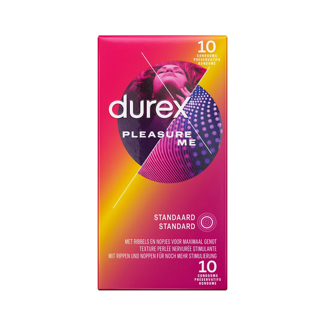 D-3118566-2 Durex Pleasure Me condooms, 10 stuks - Afbeelding 1