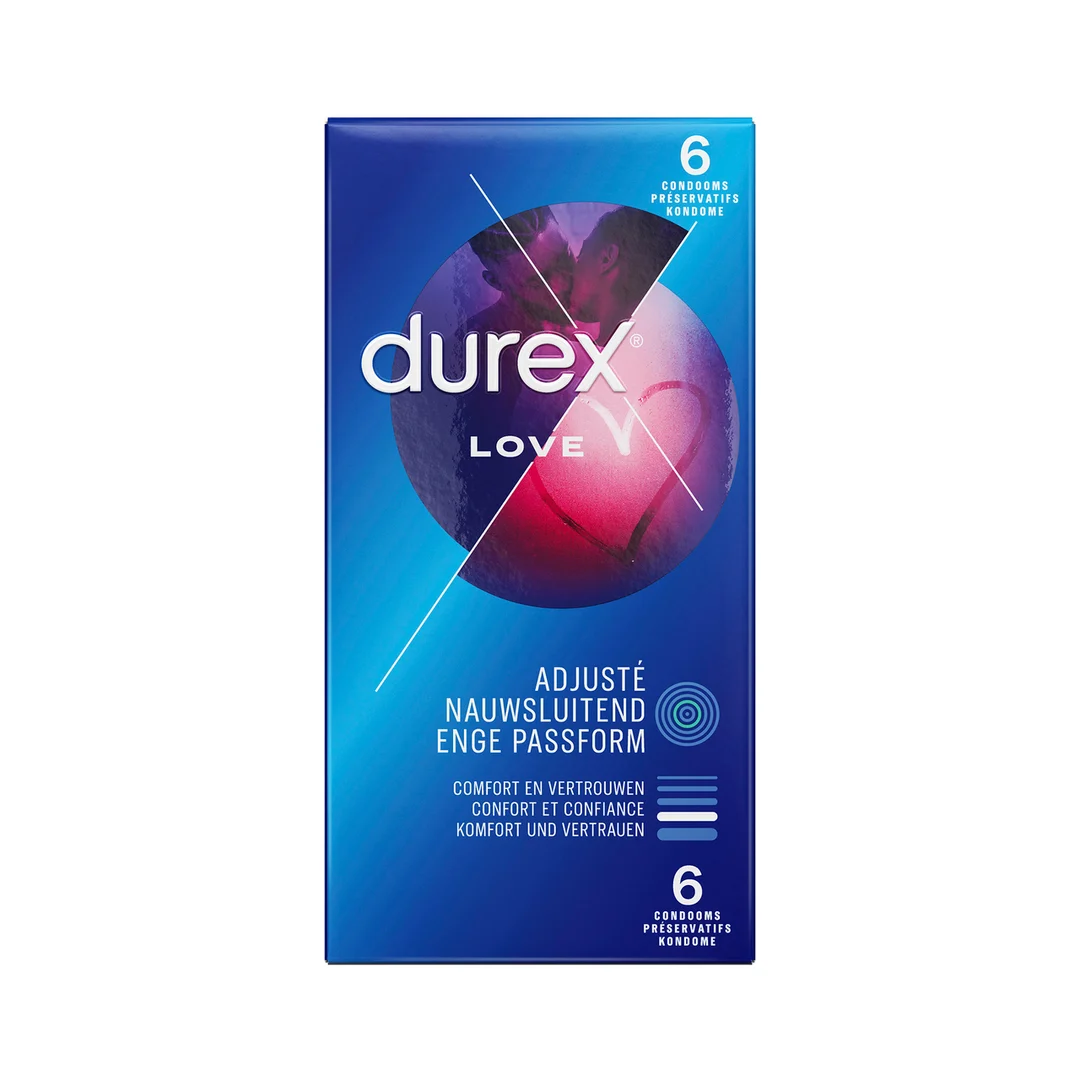 Transparante condooms – 6 stuks – Durex Originals Classic - Afbeelding 1