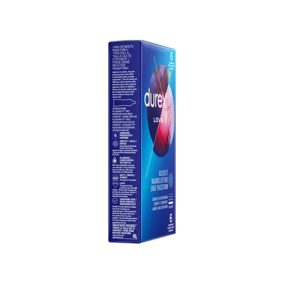 Transparante condooms – 6 stuks – Durex Originals Classic - Afbeelding 2