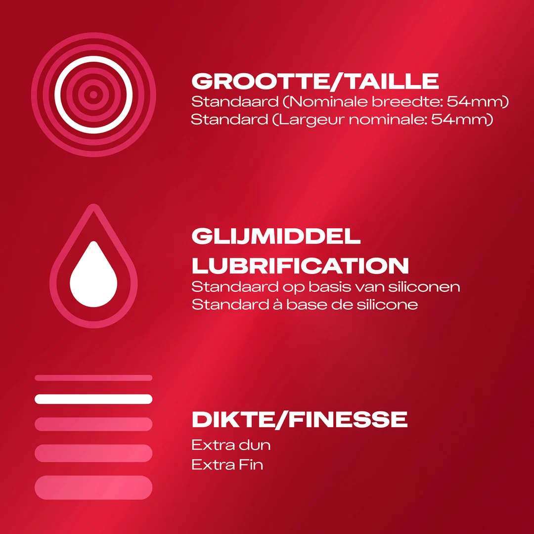 Durex Thin Feel Extra Thin condooms, 10 stuks - Afbeelding 3
