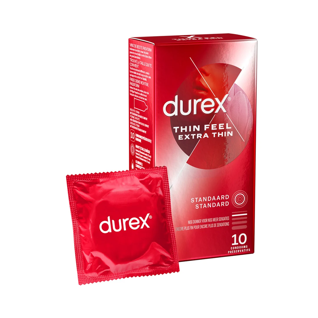 Durex Thin Feel Extra Thin condooms, 10 stuks - Afbeelding 4
