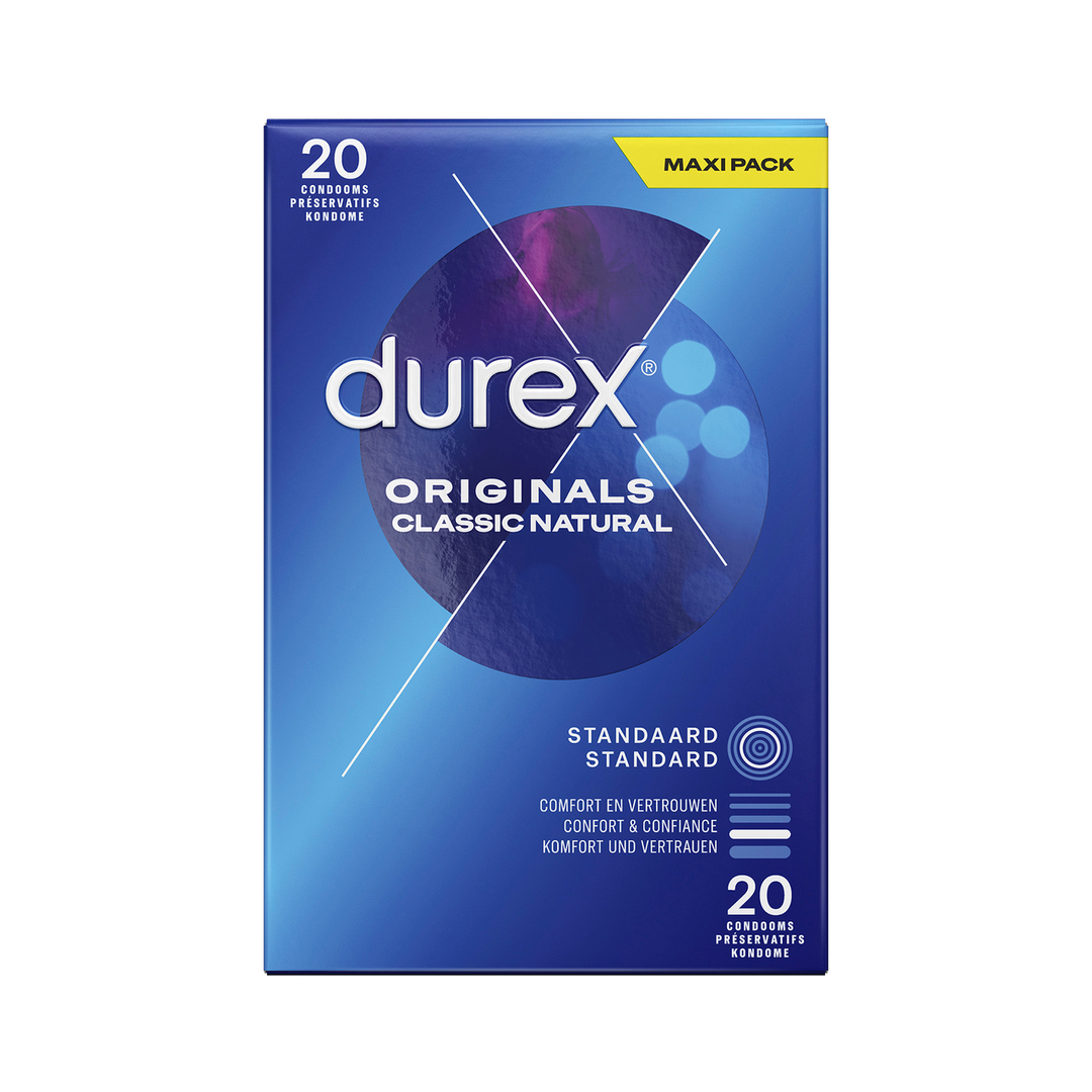 D-3118663-2 Durex Originals Classic condooms – 20 stuks – Durex - Afbeelding 1