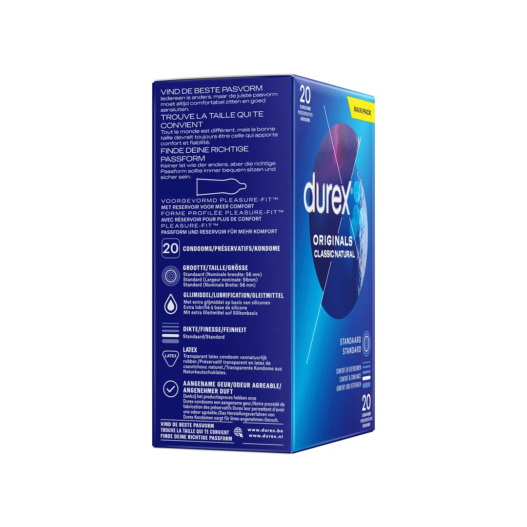 Prezerwatywy Durex Originals Classic Natural - Image 2