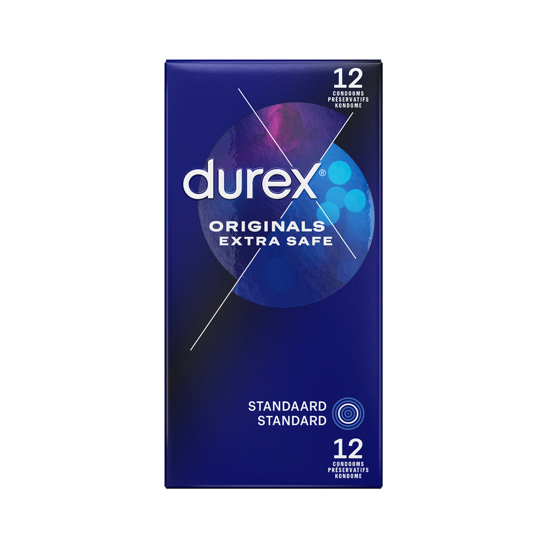 D-3118666-2 Extra veilige condooms – 12 stuks – Durex Orgasm'Intense - Afbeelding 1