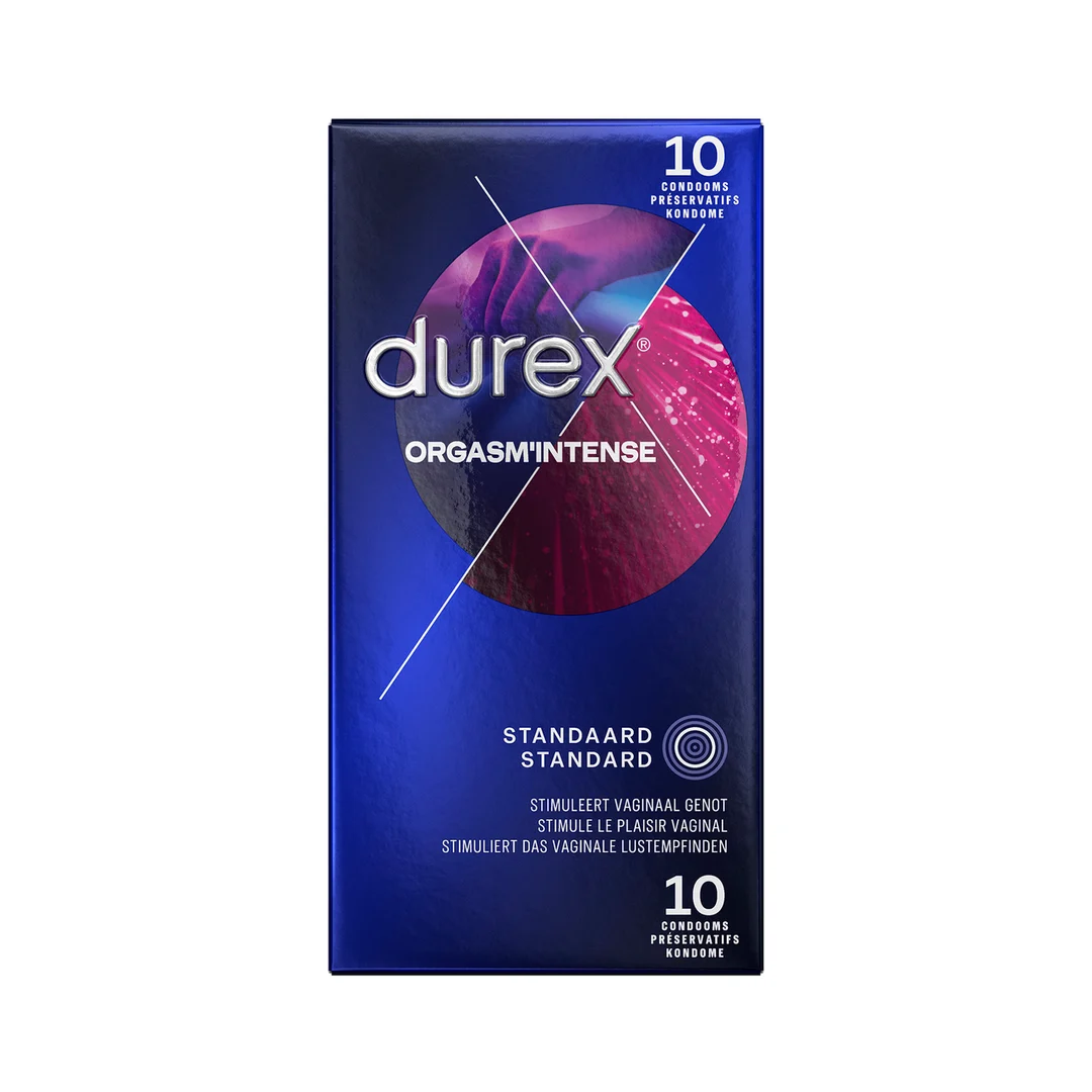 Durex Orgasm Intense Kondome, 10 Stück