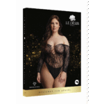 Kanten bodysuit met rhinestones voor sexy curvy look – Le Desir - Afbeelding 7