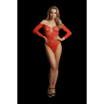 Kanten bodysuit met rhinestones voor sexy curvy look – Le Desir - Afbeelding 22