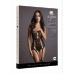Kanten bodystocking met jarretelles voor curvy allure – Le Desir - Afbeelding 7