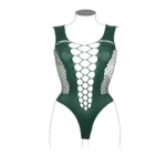 Curvy body met V-hals en opaque panelen voor verleidelijke vormen – LIN - Afbeelding 23