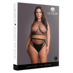 Sexy lingerie set met fishnet crop en open kruis voor curvy – OSX