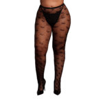 Plus size panty met hartenpatroon voor een speelse curvy look – LIN - Afbeelding 4