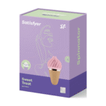 Satisfyer Clitoris vibrator met roterende ribben – Zoete Traktatie