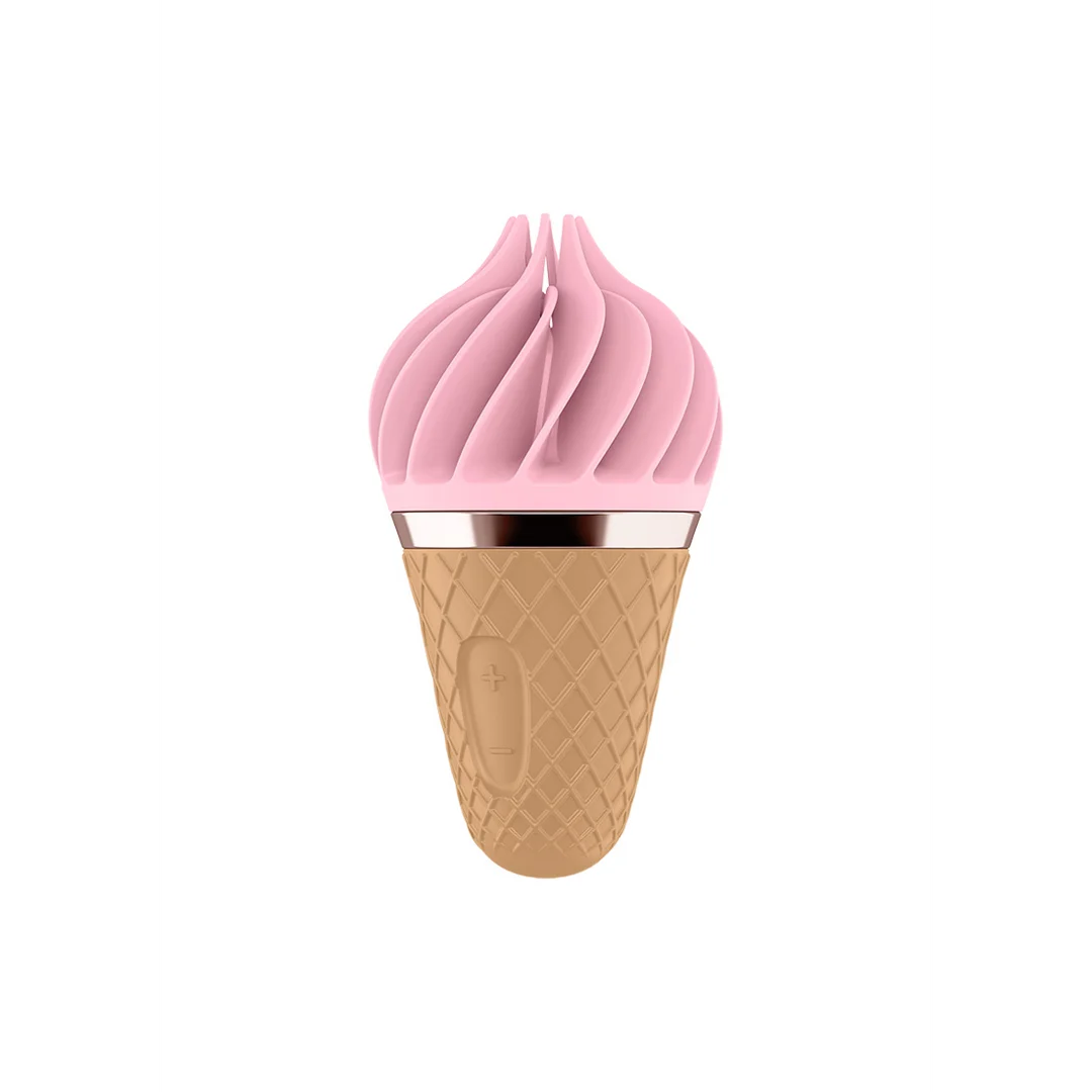 Satisfyer Klitoris Vibrator mit rotierenden Rippen – Süße Versuchung – Bild 2