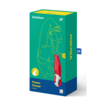 Satisfyer Clitoris vibrator met zachte bloemblaadjes – Rood