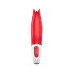 Satisfyer Clitoris vibrator met zachte bloemblaadjes – Rood - Afbeelding 4