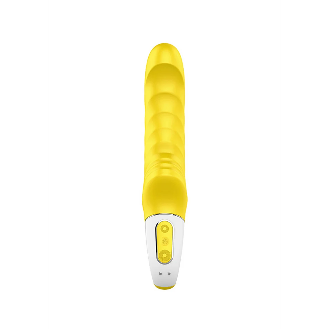 Satisfyer Clitoris vibrator met gebogen ontwerp – Yummy Sunshine - Afbeelding 4