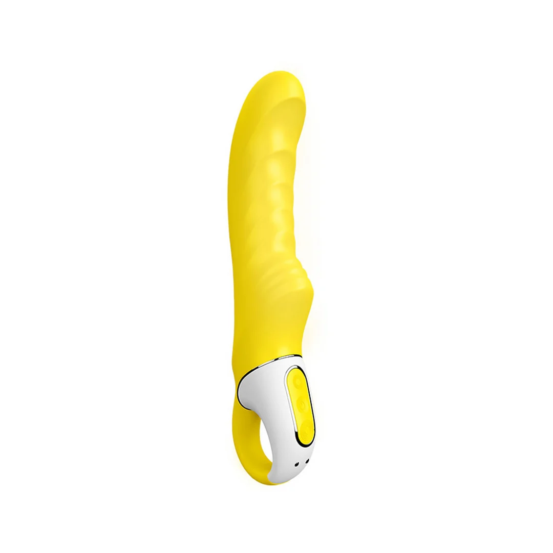 Satisfyer Clitoris vibrator met gebogen ontwerp – Yummy Sunshine - Afbeelding 6