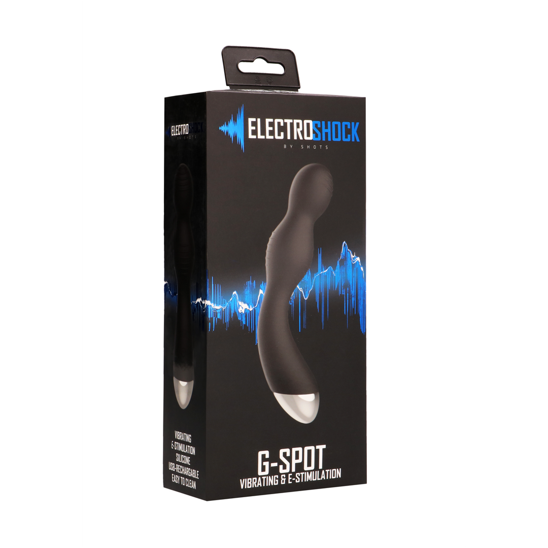 ELC002BLK-2 Anaal vibrator met 10 standen – E-Stimulation G-/P-Spot Vibrator - Afbeelding 1