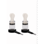 BDSM nipple toy met verstelbare zuigkracht – E-Stimulation Bi-Polar Tepelzuigers - Afbeelding 3