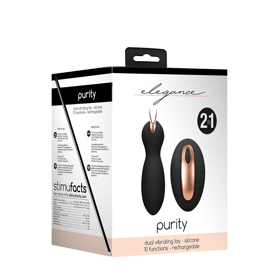 Purity Dual Vibrating Toy