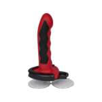 strap-on met zuignap – Silicone Fusion Dildo - Afbeelding 2
