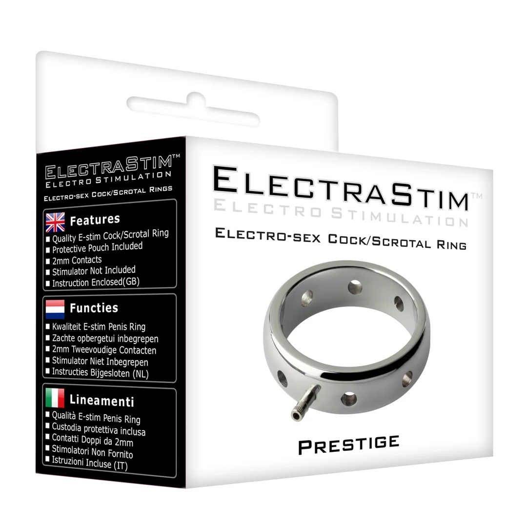 Anneau pénien ElectraStim Prestige, 50 mm – Image 1