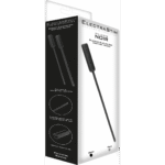 urethrale toy met flexibele penisplug – Silicone Noir Flexibel Geluid - 5mm - Zwart