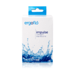Anale douche – Ergoflo Impulse, compacte waterdichte bulb – Perfect Fit Brand – Zwart