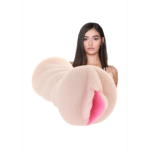 Vagina masturbator met realistische textuur – Pussy Masturbator - Afbeelding 6