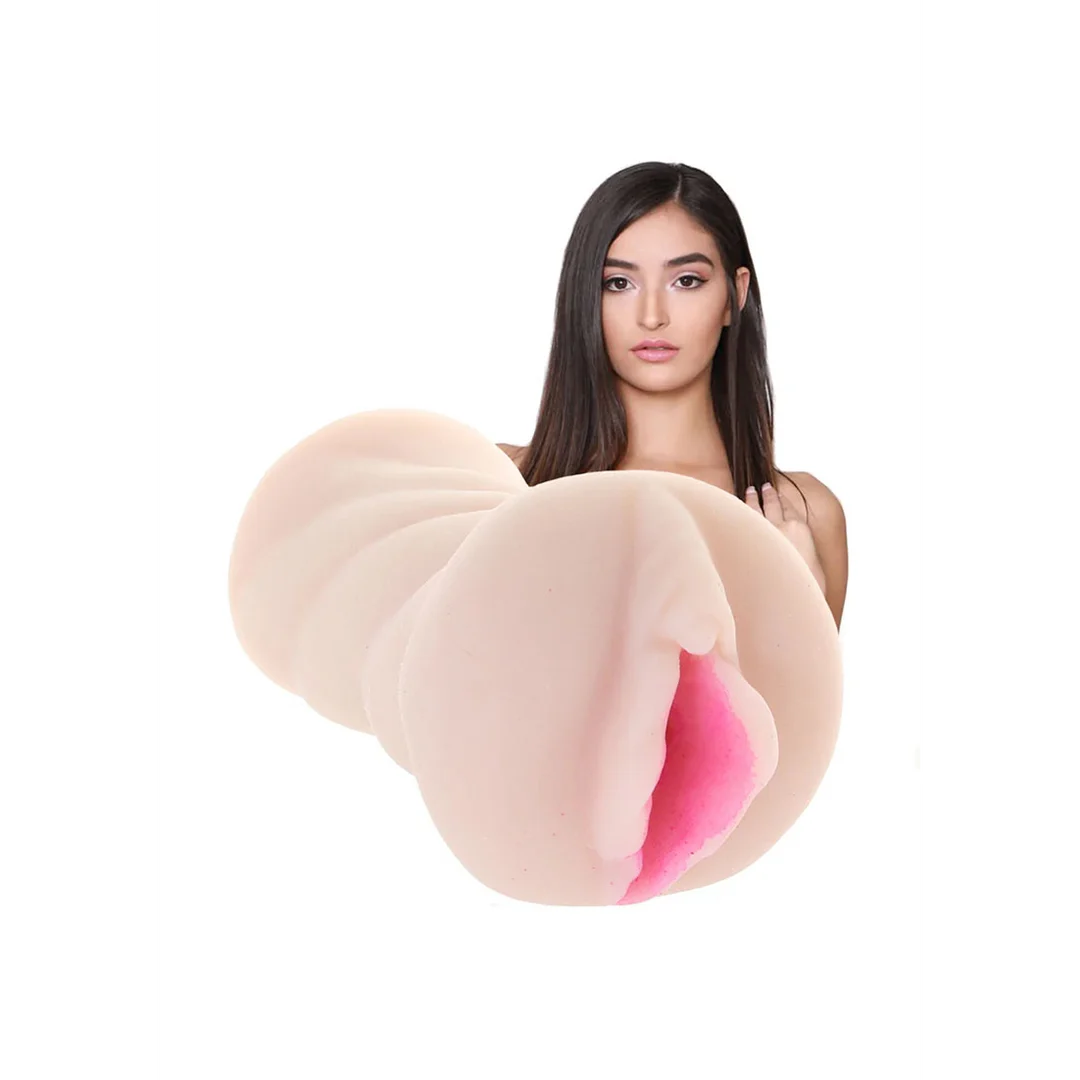 Vagina masturbator met realistische textuur – Pussy Masturbator - Afbeelding 6