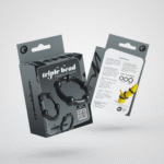 Cockring set met stimulerende bobbels – Zwart