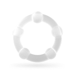 Cockring set met stimulerende bobbels – Zwart - Afbeelding 8