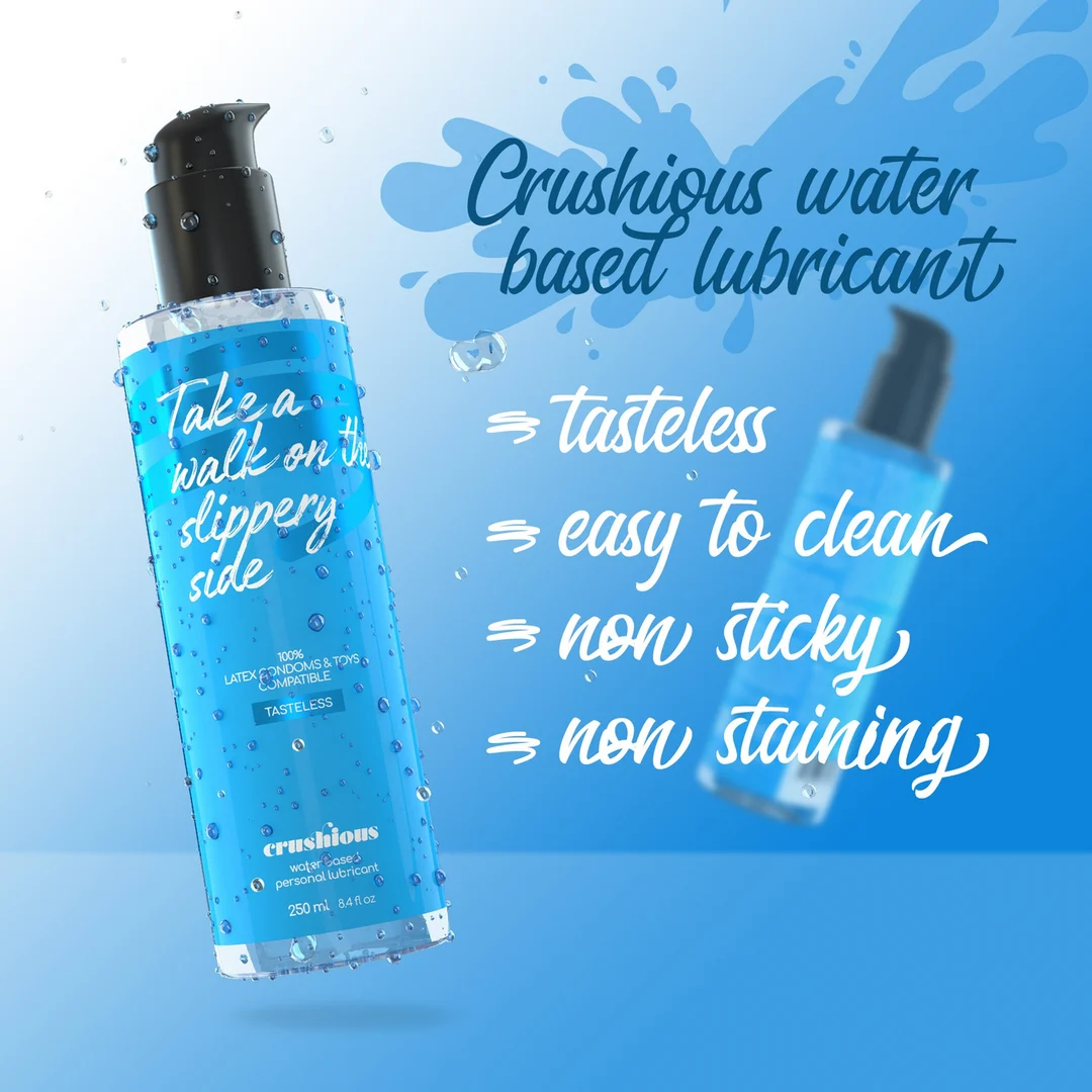 Crushious glijmiddel op waterbasis 250 ml - Afbeelding 3
