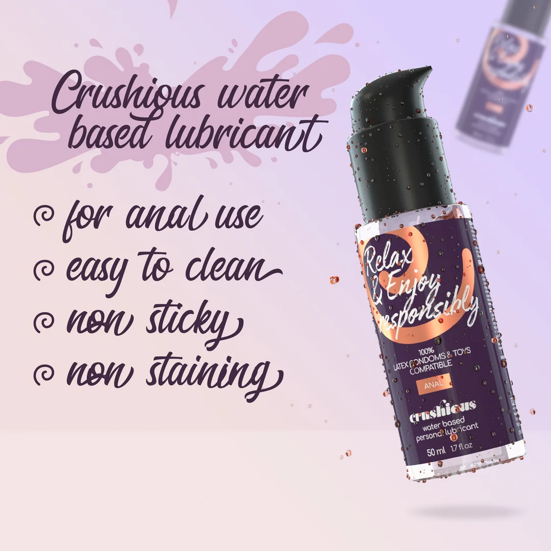 Crushious anaal glijmiddel op waterbasis - Afbeelding 2