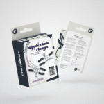 BDSM tepelketting met verstelbare klemmen – Zilver