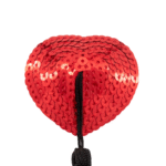 Tepelbedekkingen met kwastjes – Bettie Boobs - Tepelhangertjes - Rood/Zwart - Afbeelding 2