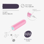 Bullet vibrator – 10 standen – Wit Crushious - Afbeelding 18