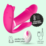 Remote vibrator met verwarmfunctie – Fritz Crushious - Afbeelding 6