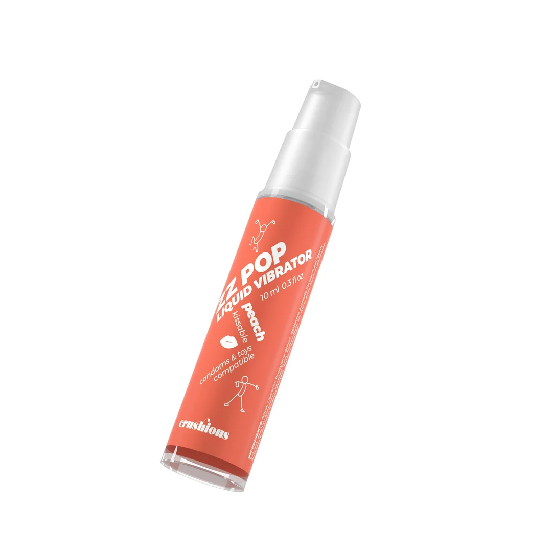 ZZ Pop küssbarer Liquid Vibrator Kirsche 10 ml – Bild 10